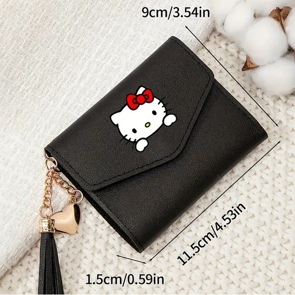 Sanrio Hello Kitty Teal Wallet - Picture 2 of 3
